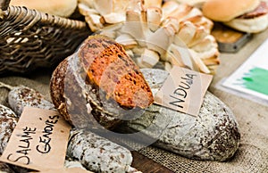 Nduja, a spicy spreadable sausage from the south of Italy