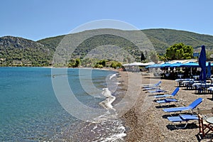 Nea epidavros beach, in the Saronic gulf