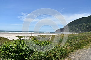 Neahkahnie Beach at Manzanita in Oregon