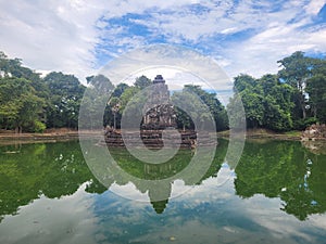 Cambodia. Neak Pean or Neak Poan. Siem Reap province. photo