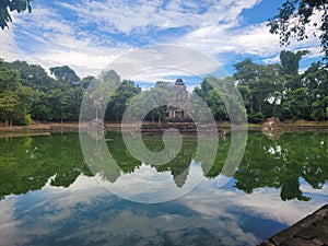 Cambodia. Neak Pean or Neak Poan. Siem Reap province. photo