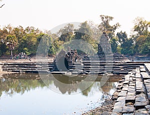 Neak Pean Prasat  temple in Angkor complex, Cambodia