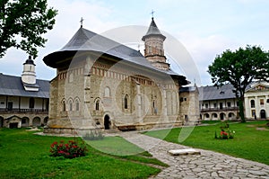 Travel to Romania: Neamt Monastery -Inner cloister