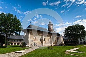 Neamt Monastery in summer