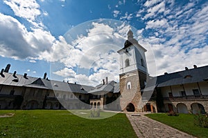 Neamt Monastery in summer