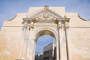 Neapolitan Gate. Lecce. Puglia. Italy.