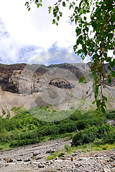 Near Changbai Waterfall