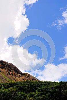 Near Changbai Waterfall