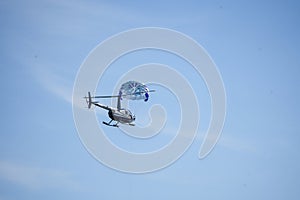 Near-Collision: Helicopter & Parasail