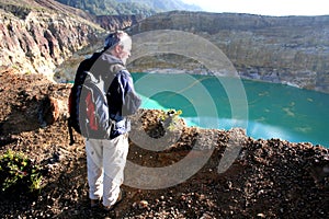 Near Kelimutu volcano