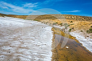 Near lake Baskunchak.