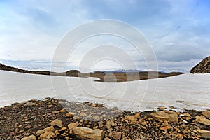 Near Langjokull glacier, Iceland