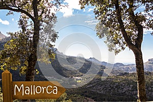 Near the Lluc Monastery on Mallorca