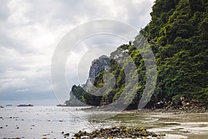 Near Phi Phi Islands in Thailand