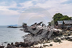 Near Phi Phi Islands in Thailand