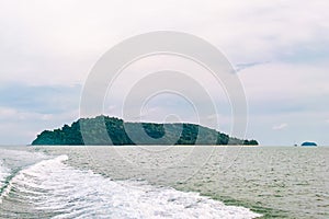 Near Phi Phi Islands in Thailand