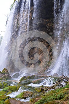 Nearly Plitvice waterfall i croatia