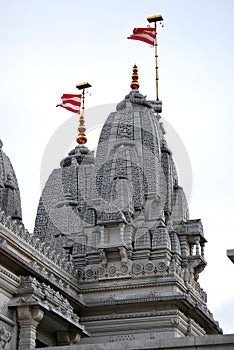 Neasden Temple - Baps Shree Swaminarayan Hindu Man photo