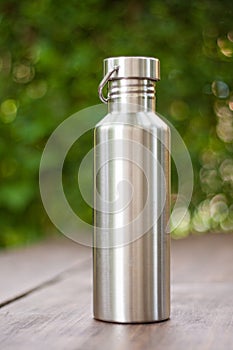 Neat reusable stainless steel bottle