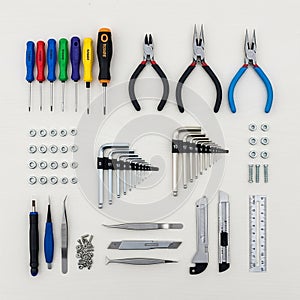 Materials includes metal and plastic, highlighting the diversity