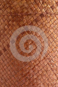 Neatly weaved basket