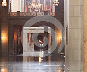 Nebraska State Capitol building interior details