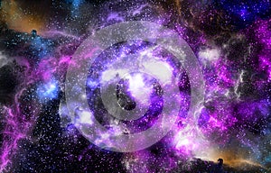 Nebula Background Stars Universe photo
