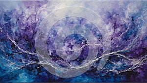 Nebula-Inspired Abstract Art