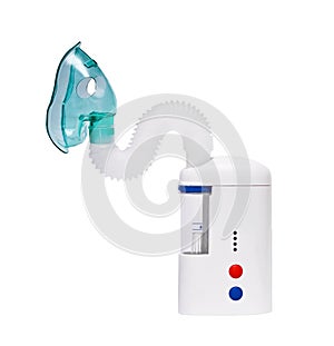 Nebulizer with gas mask