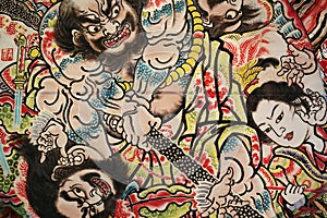 Nebuta, the traditional Japanese festival, Hirosaki, Aomori,