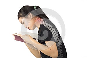 Neck bone pain