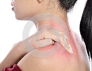 Neck pain photo