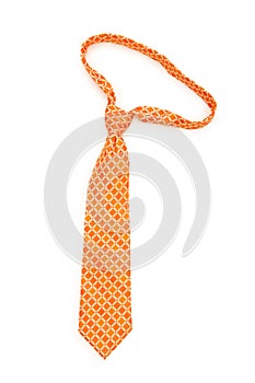 Neck tie isolated