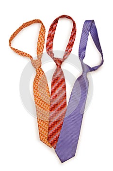 Neck tie isolated