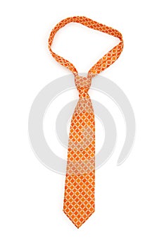 Neck tie isolated