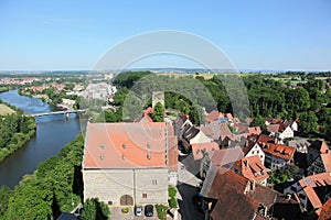 Neckar river and Bad Wimpfen photo