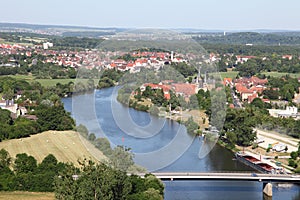 Neckar river, Germany photo