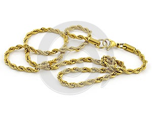 Necklace - Chain - Gold or silver