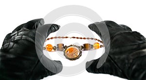 Necklace robbery