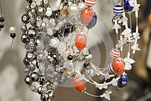 Necklesses from beads