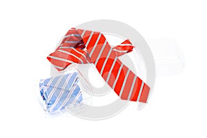 Neckties and gift boxes