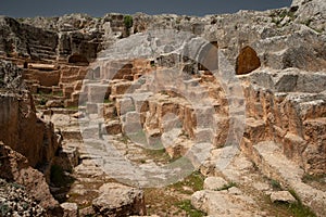 Necropolis of the ancient city of Perre or Pirin, Adiyaman, Turkey