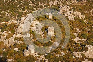 Necropolis of the ancient Simena town