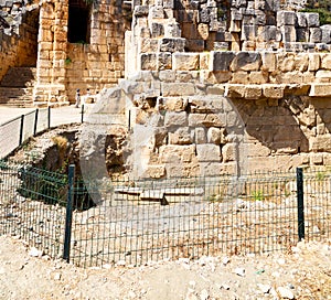 necropolis and indigenous tomb stone archeology theater in my