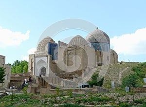 Necropolis Shakhi-Zinda in Samarkand