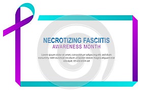 Necrotizing Fasciitis Awareness Month background