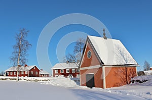 NederluleÃ¥ Church in Gammelstad Church Town