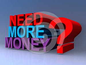 Need more money on blue