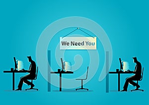 We Need You, Job vacancy, new recruitment, trainee, occupation,