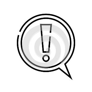 Needful issue line icon, concept sign, outline vector illustration, linear symbol. photo